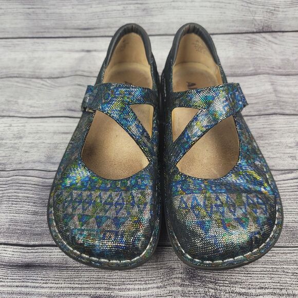Alegria Paloma Rave On The Nile JIL-321 Shimmer Mary Jane Size 40/9-9.5 - Picture 3 of 9